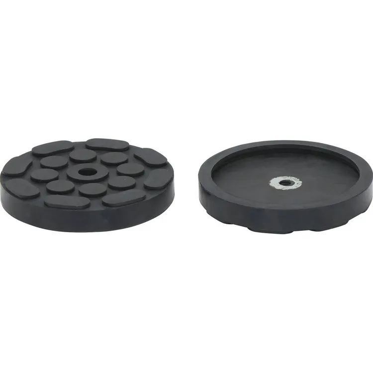 Taco de Borracha Redondo COMPAC 110/120mm Fino para Macaco Hidropneumático