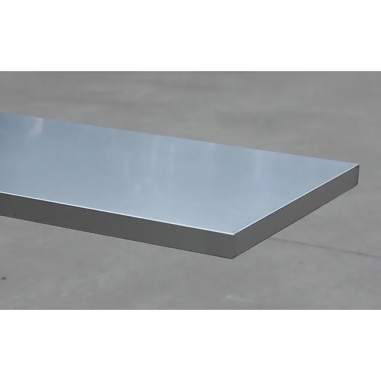 Tampo de Trabalho em Inox DRAKKAR 2041x463x38mm Tampo de Trabalho em Inox DRAKKAR 2041x463x38mm