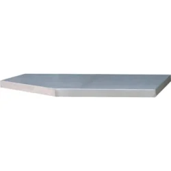 Tampo de Trabalho em Inox DRAKKAR para Armário de Canto 865x865x38mm