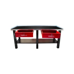 Tapete Borracha Estriado para Bancada KROFTOOLS 8480 1997x697x3mm Anti-estático