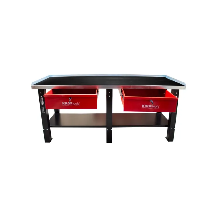 Tapete Borracha Estriado para Bancada KROFTOOLS 8480 1997x697x3mm Anti-estático