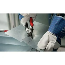 Tesoura Compacta para Cortes Curvos e Retos Bessey 180mm