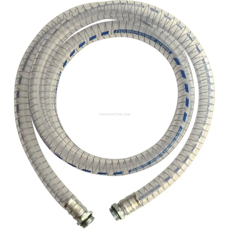Tubo de Aspiração Espiralado PIUSI 3m 25mm Rosca Macho 1″