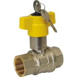 Válvula com Chave PIUSI Fêmea/Fêmea 1″ Antirroubo