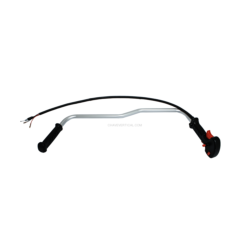 Varão Completo de Roçadora Bricoferr 28mm 9 Estrias