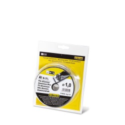Bobina de Fio Alu/Si5 Ø100 mm 1,0 mm 0,5 kg DECA