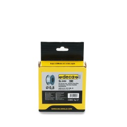 Bobina de Fio de Aço Inox Ø100 mm 0,8 mm 0,7 kg DECA