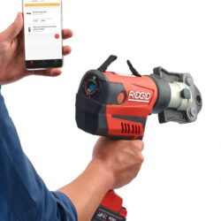 Máquina de Prensagem RIDGID RP 350-C com Mordentes V15-22-28