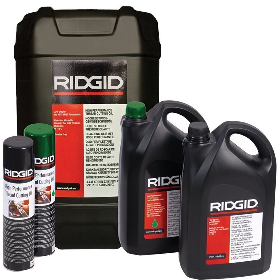 Óleo de Corte Mineral RIDGID 240L (48 x 5L)