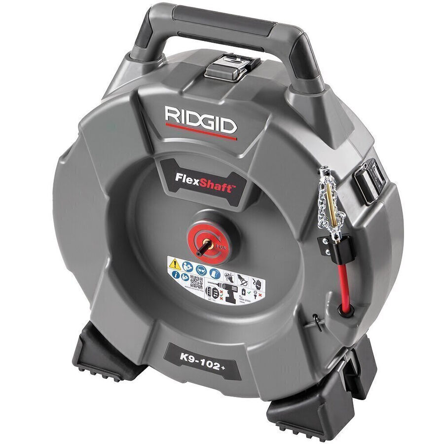 Máquina de Desentupimento FlexShaft RIDGID K9-102+ 32-50 mm Máquina de Desentupimento FlexShaft RIDGID K9-102+ 32-50 mm