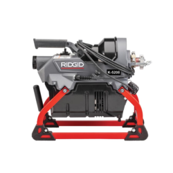 Máquina de Desentupir Seccional RIDGID K-5208 230V com Mangueira de Guia e Cabos C-11