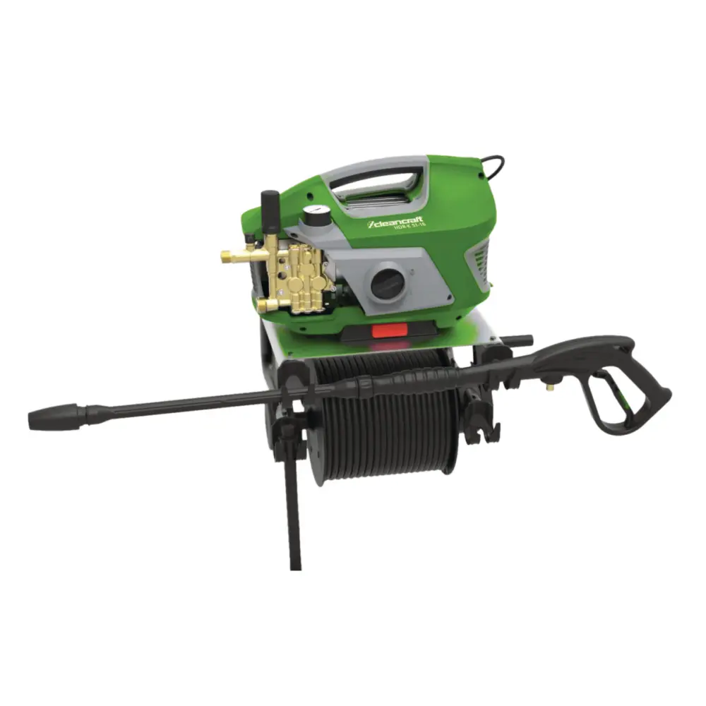 Suporte de Parede Incluindo Enrolador de Mangueira e Mangueira de Alta Pressão de 15 M CLEANCRAFT 660 mm 480 mm
