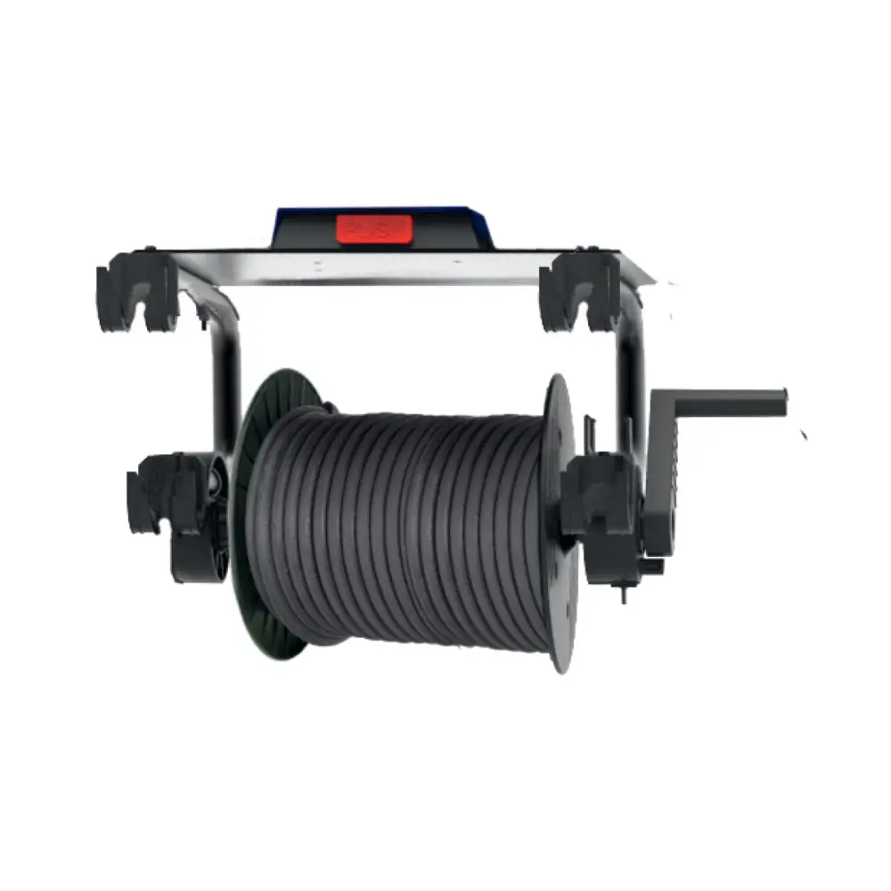 Suporte de Parede Incluindo Enrolador de Mangueira e Mangueira de Alta Pressão de 15 M CLEANCRAFT 660 mm 480 mm