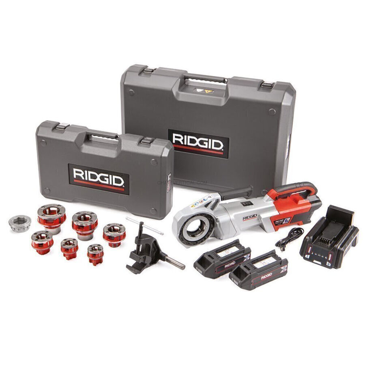 Roscadora Elétrica a Bateria RIDGID 760FXP 60V 1/2-2"