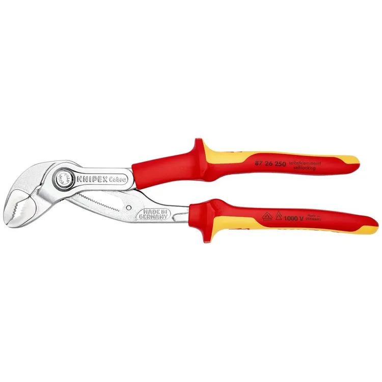 Alicate Ajustável Cobra KNIPEX 250MM 1000V 46MM