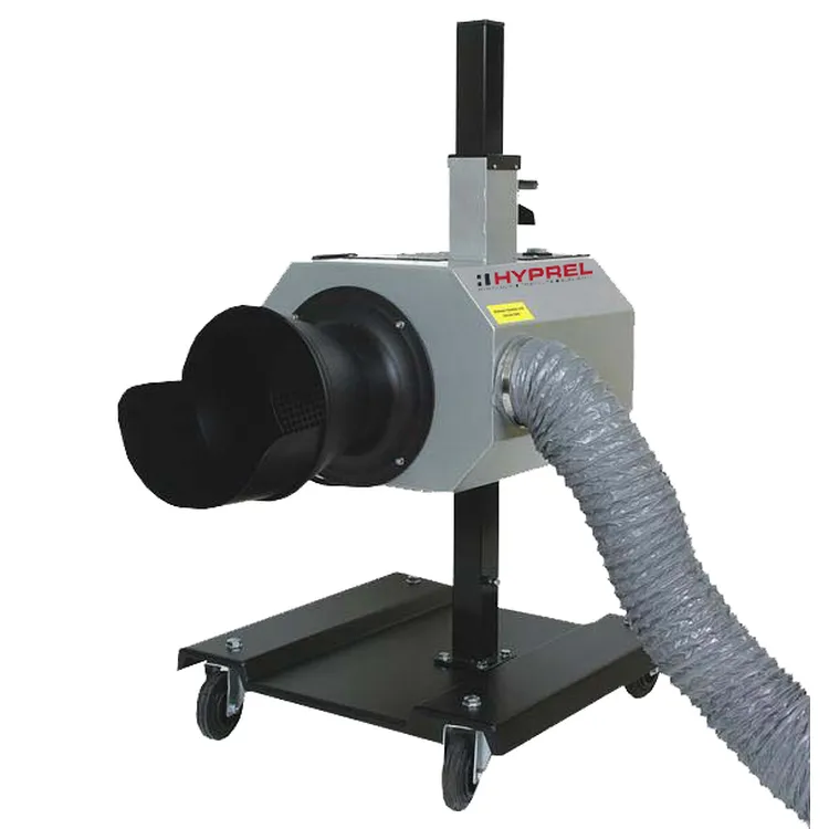 Aspirador de gases portátil pesado HYPREL SE5500 220V 1.1kW 1000m³/h Aspirador de gases portátil pesado HYPREL SE5500 220V 1.1kW 1000m³/h