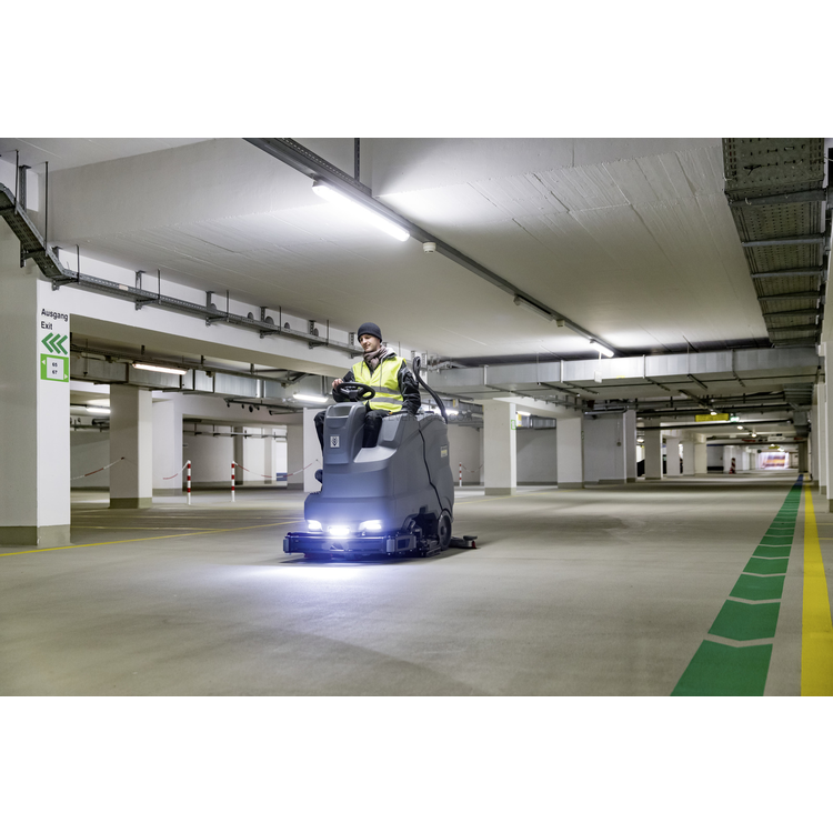 Lavadora e Secadora de Pavimentos Kärcher B 150 R Bp Adv DOSE Fleet 240Ah Wet D90