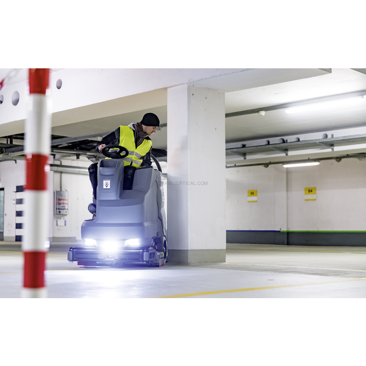 Lavadora e Secadora de Pavimentos Kärcher B 150 R Bp Adv DOSE Fleet 240Ah Wet D90
