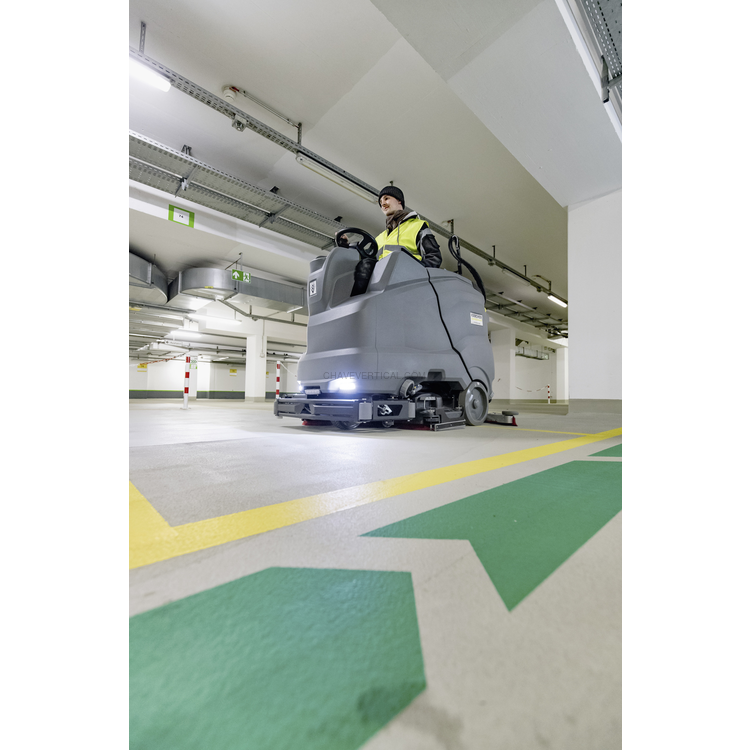 Lavadora e Secadora de Pavimentos Kärcher B 150 R Bp Adv DOSE Fleet 240Ah Wet D90