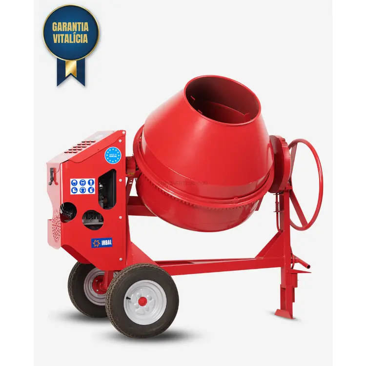 Betoneira Profissional Balde Soldado IRBAL 500 460L 230V