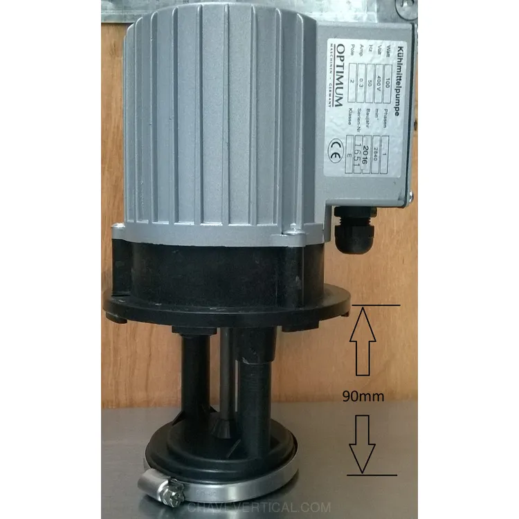 Bomba de Refrigeração em Alumínio OPTIMUM S210/S275G/S350G 400V 100W