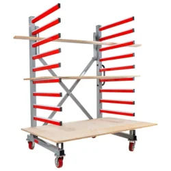 Carrinho Extensível Móvel HOLZMANN TAW76 760 mm 500 kg