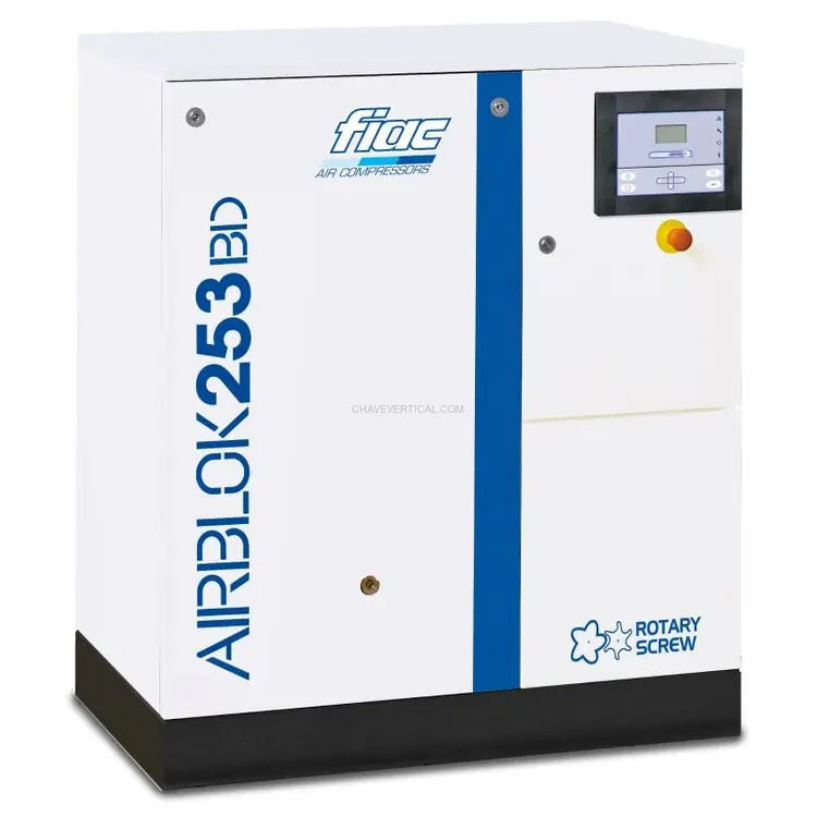 Compressor de Parafuso FIAC AIRBLOK 253 BD 25HP 10BAR