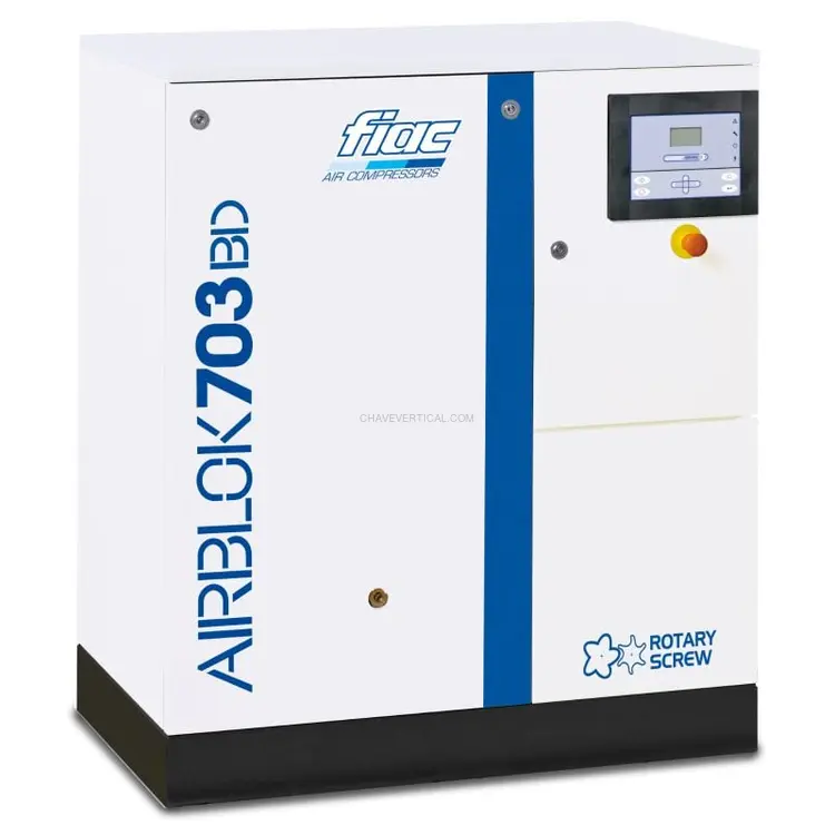 Compressor de Parafuso FIAC Airblok 73 BD 7.5HP 10bar