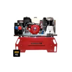 Compressor Gerador Gasolina Trifásico KOMPAK KP-130H/T 50 L 7 kVA