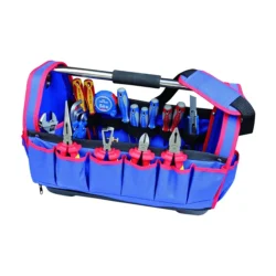 Conjunto de Bolsa de Ferramentas para Eletricista KING TONY 33 Peças