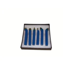Conjunto de Ferramentas de Torneamento HOLZMANN 6PCS 12mm