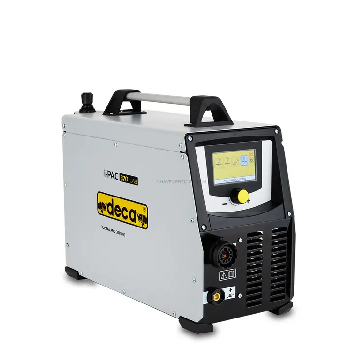 Cortador Plasma Inverter DECA I-PAC 370 LAB 230V-400V 70A Com Acessórios