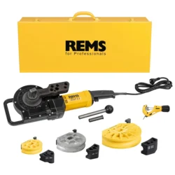 Curvadora Eléctrica de Tubos REMS Curvo Set 12+15+18+22 com RAS Cu-INOX 3-35
