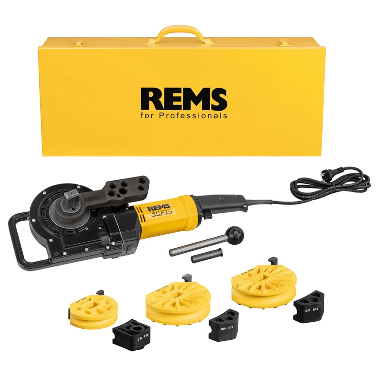 Curvadora Eléctrica de Tubos REMS Curvo Set 17+20+24
