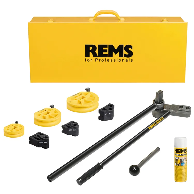 Curvadora Manual de Tubos REMS Sinus Set 14+16+18