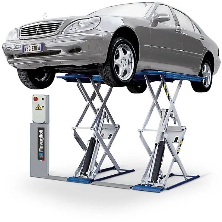 Elevador de Tesoura Sobre o Solo RAVAGLIOLI 3000kg 230/400V
