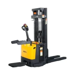 Empilhador Elétrico com Plataforma e Proteções Laterais HU-LIFT ES20T4/5800-PT 2000KG 5800MM
