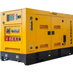 Gerador de Energia Insonorizado KOMPAK KP-DC200R 181 KVA 400 V 1500 RPM
