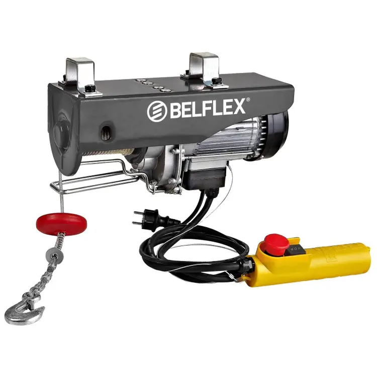 Guincho Elétrico de Cabo com Roldana BELFLEX PBF300 300/600kg 18m