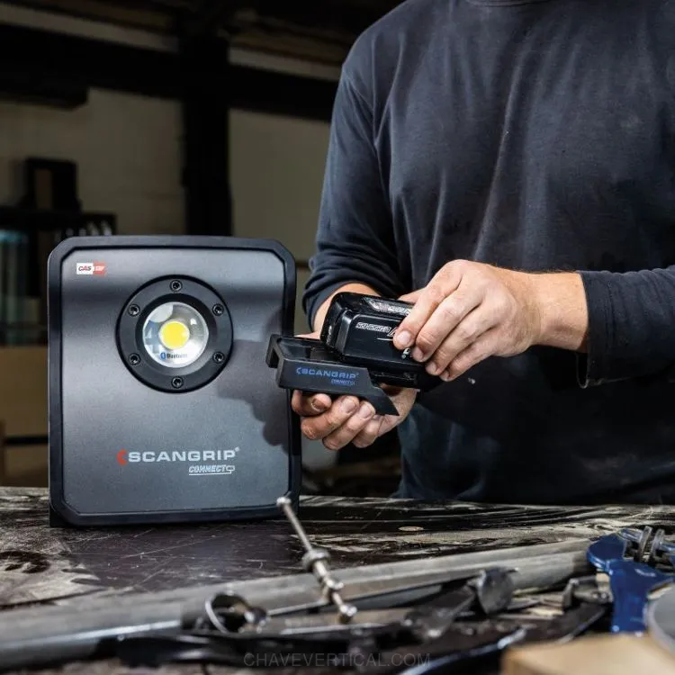 HOLOFOTE S/FIO C/ BLUETOOTH 4000 LUMENS SCANGRIP