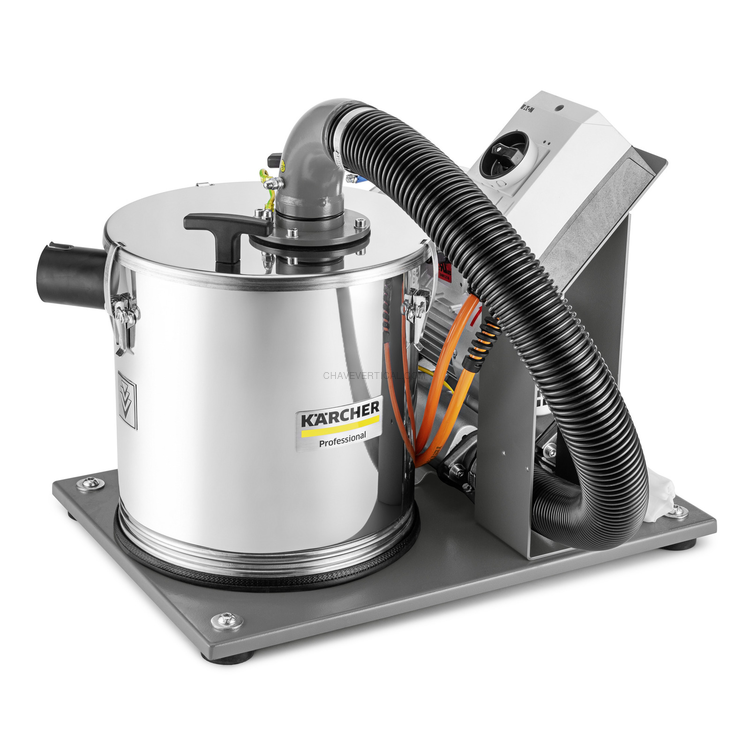Aspirador Industrial Kärcher IVR-B 20/5 em Aço Inoxidável Classe M