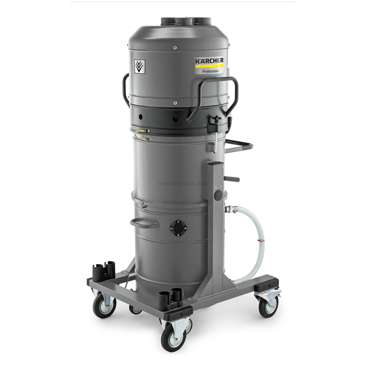 Aspirador Industrial de Líquidos e Cavacos Kärcher IVR-L 100/40 4kW