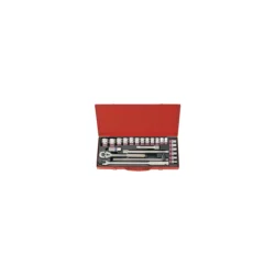 Jogo de Chaves de Caixa 1/2" 24 Peças KING TONY 4026SR