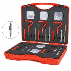 Kit de Reparação de Roscas ProCoil M5 a M12 HSS em Mala de Plástico