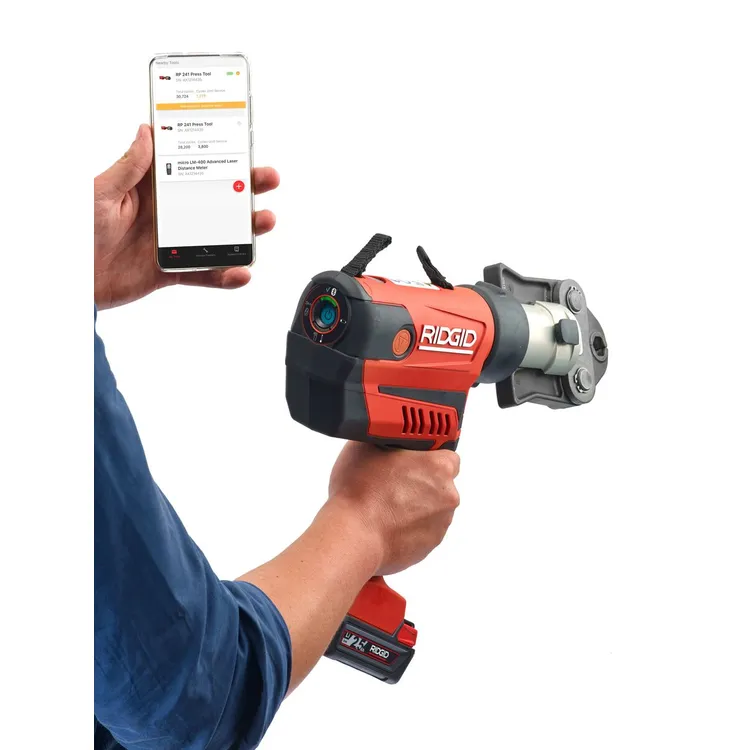 Máquina de Prensagem RIDGID RP 350-C sem Fios e com Cabo