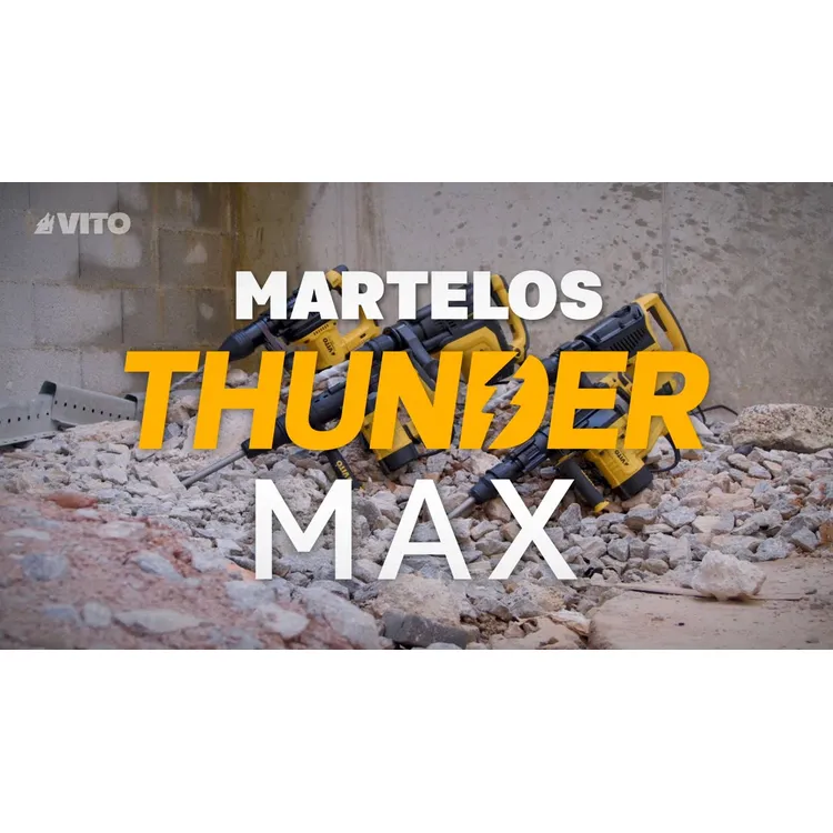 Martelo Perfurador Demolidor VITO 1350W 13J SDS-Max