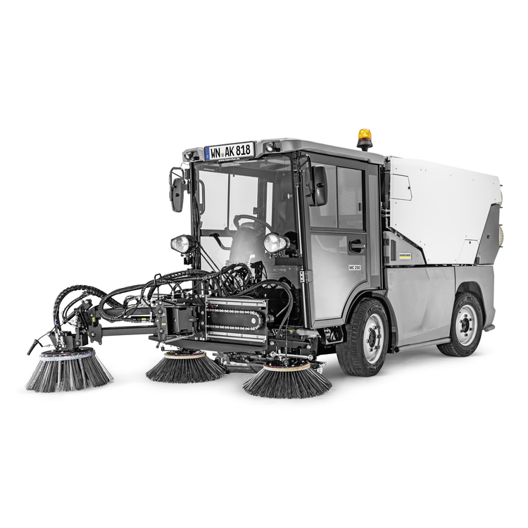 Varredoura Municipal Karcher MC 250 Diesel Euro 6e 2.5m³ Varredoura Municipal Karcher MC 250 Diesel Euro 6e 2.5m³