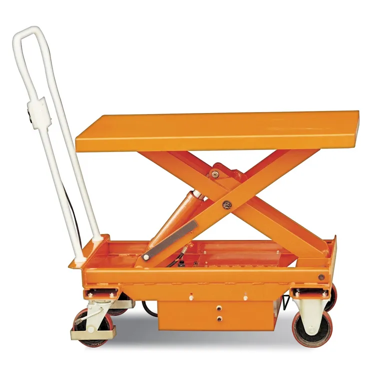 Mesa Elevatória Manual Grande HU-LIFT BS100L 1000KG 425-1225MM