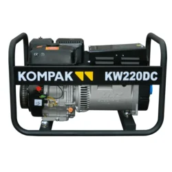 Motosoldadora DC Trifásica Gasolina KOMPAK KP-W220DC-3 6,5 kVA 220 A