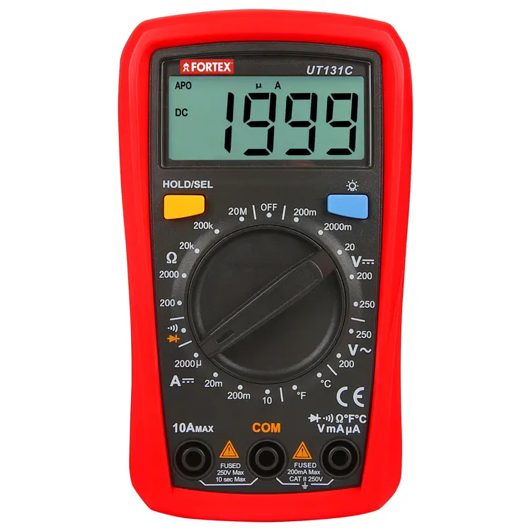 Multímetro Digital de Mão FORTEX UT131C